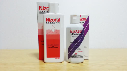 ニゾラールシャンプー（Nizoral Shampoo）とニナゾールシャンプー（Ninazol Shampoo）