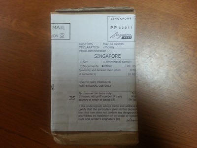 オオサカ堂から届いたフィンペシアの外箱・梱包